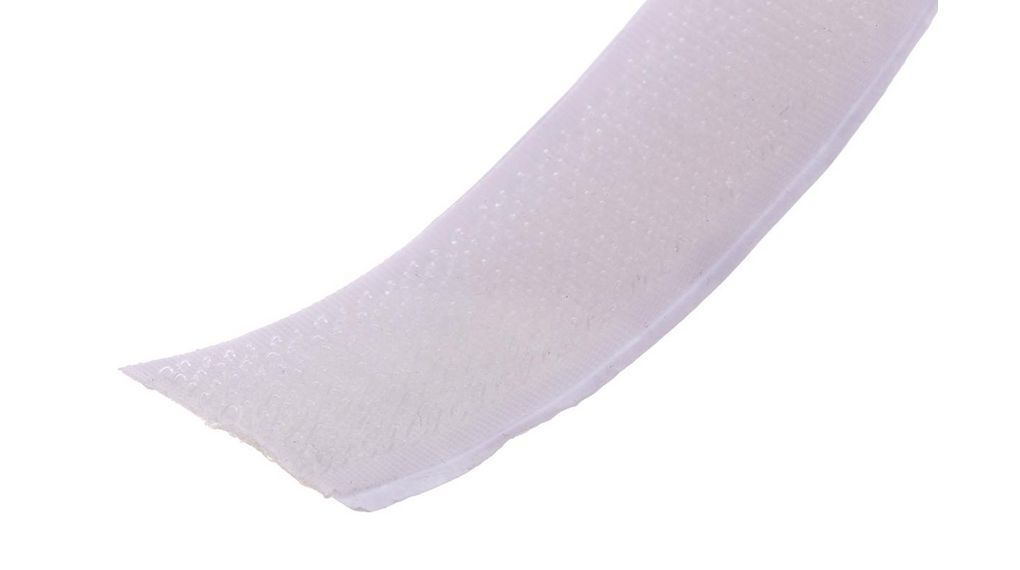 Hook-and-Loop Tape 20mm x 5m White